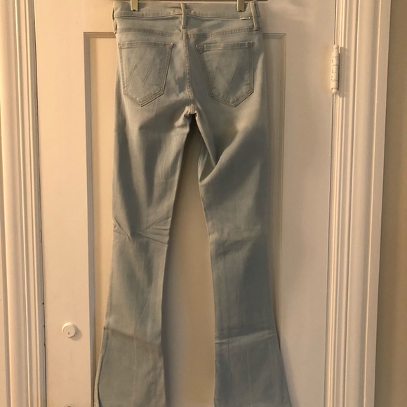 Mother Flare Light Wash Denim - Picture 2 of 5